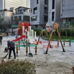 경기도 과천시 죽바위 어린이공원 재정비사업 전경
