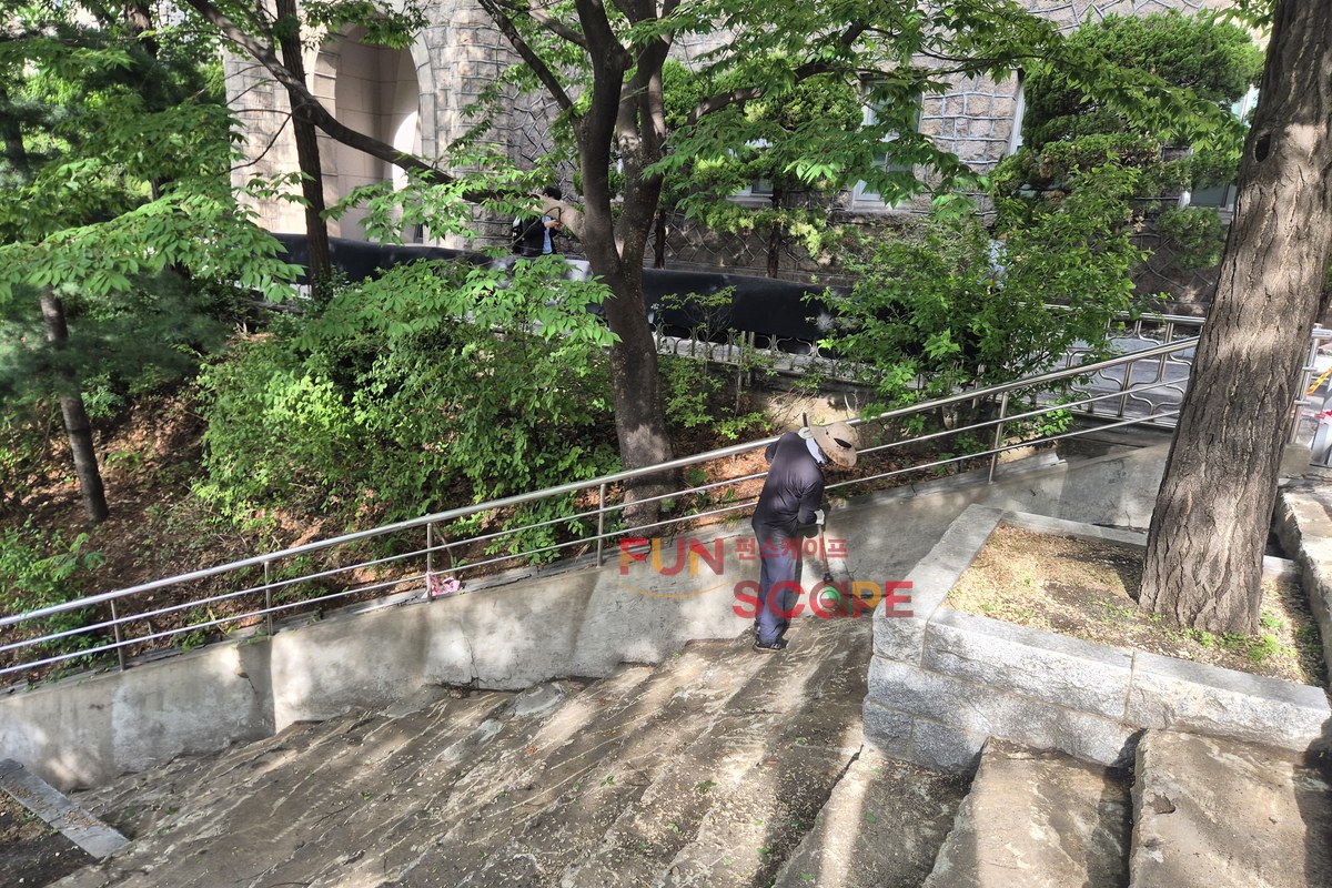 서울 환일고등학교 운동장 전경