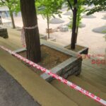 펀스케이프 체육시설 탄성포장재 납품 완료 현장