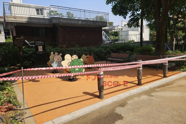 종로구 삼청동 쉼터, 친환경 탄성포장재 납품